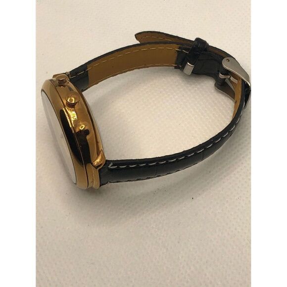 Fossil Q FTW5022 Women's Black Leather Analog Dial Wrist Hybrid Smart Watch HK18 - Picture 7 of 9